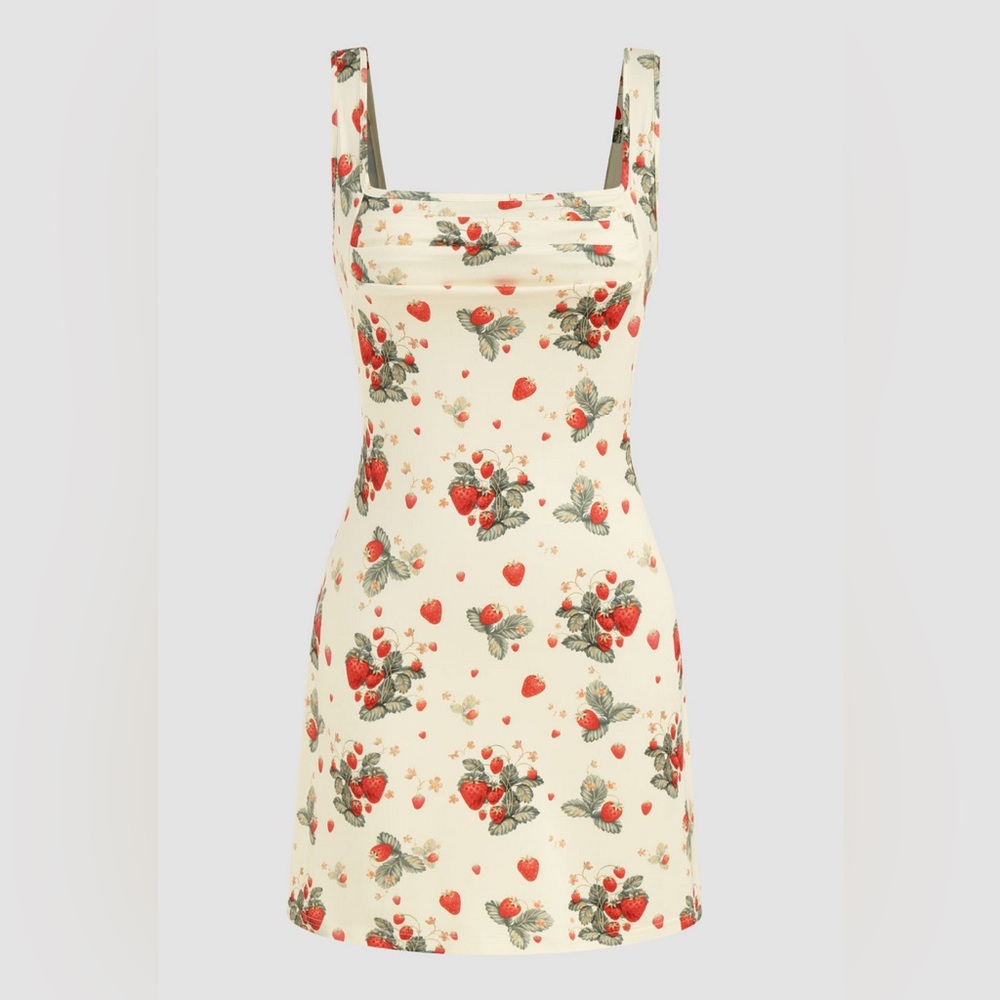 strawberry dress